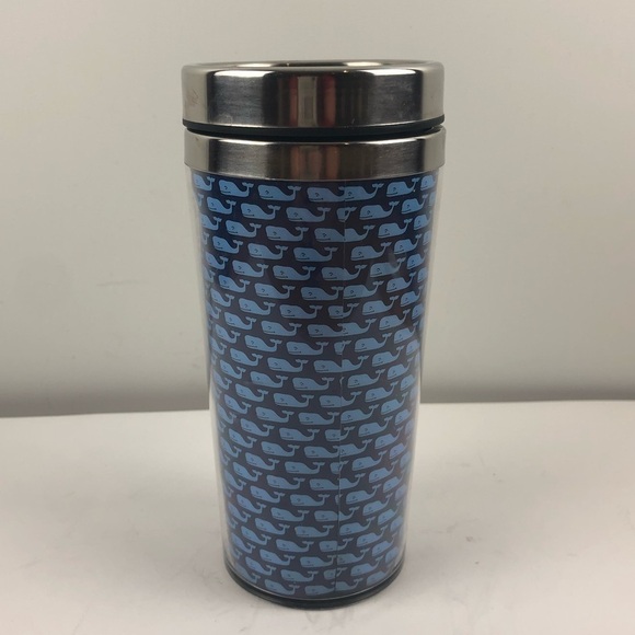 Vineyard Vines Whale Logo Coffee Tumbler - Picture 1 of 5